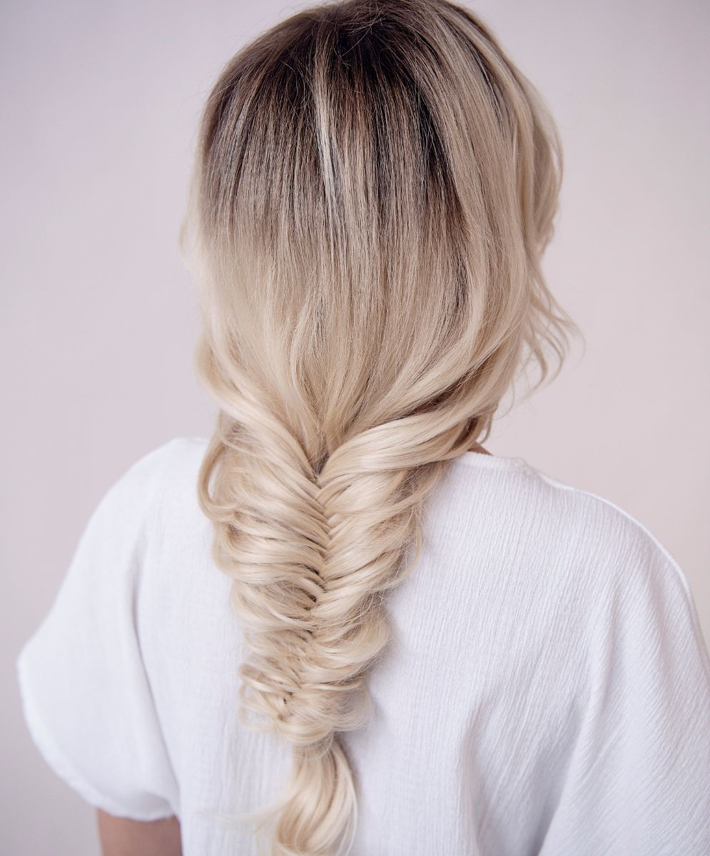 Coiffure tresse automne